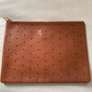 Madewell (oversized!) Leather Clutch